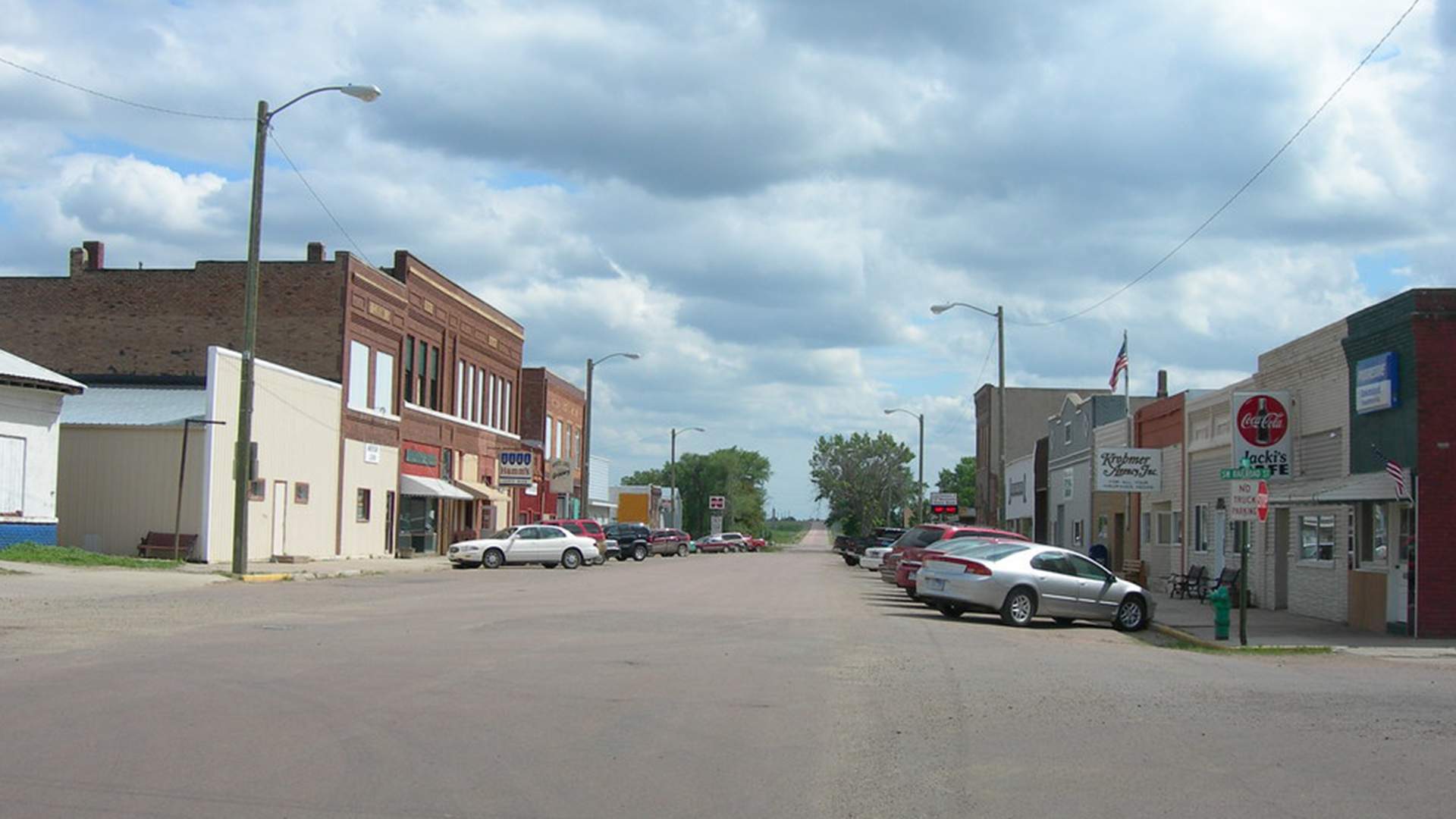 Downtown Plankinton South Dakota