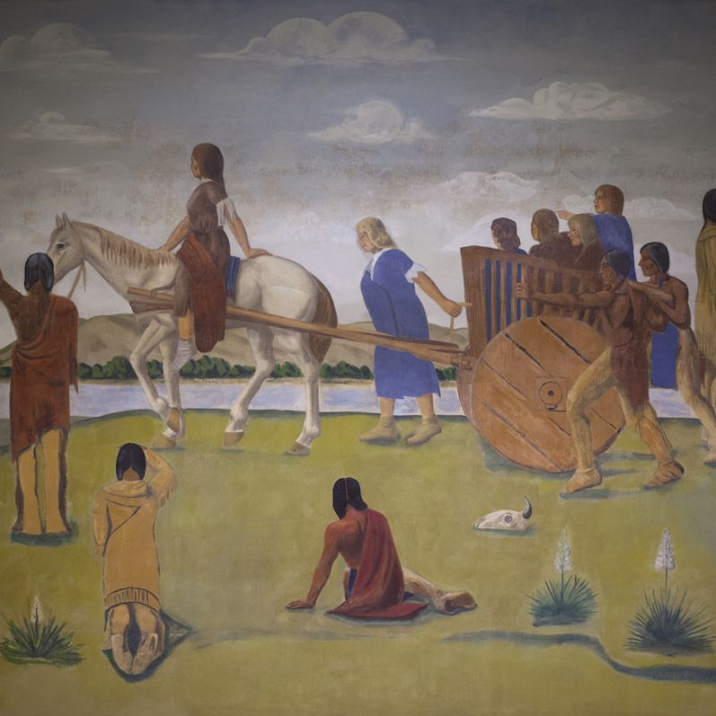 Oscar Howe's Mobridge Murals