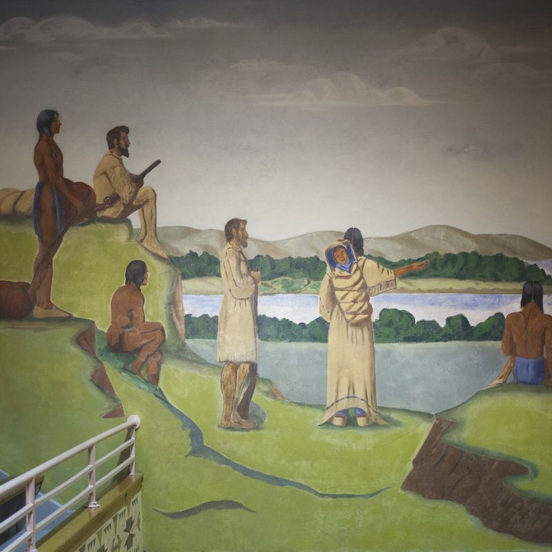 Oscar Howe's Mobridge Murals