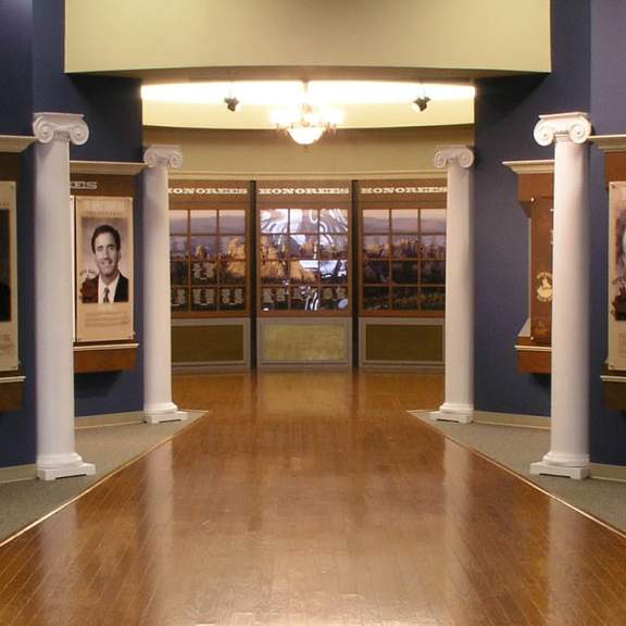 Interior photo of the South Dakota Hall of Fame.