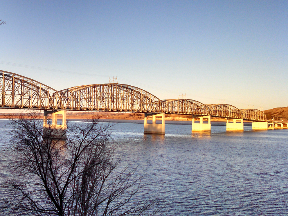 Bridge in Chamberlain South Dakota