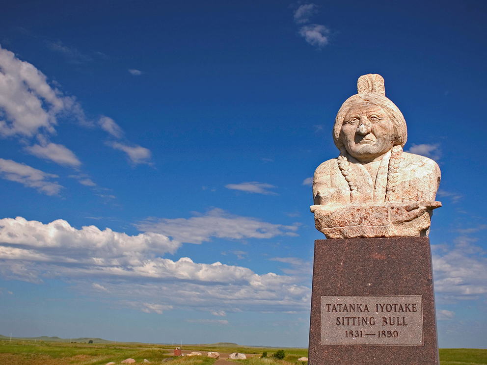 Sitting Bull Monument.